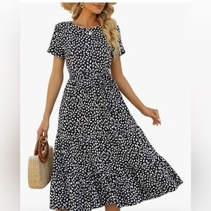 XL - Grecerelle Tiered Dress